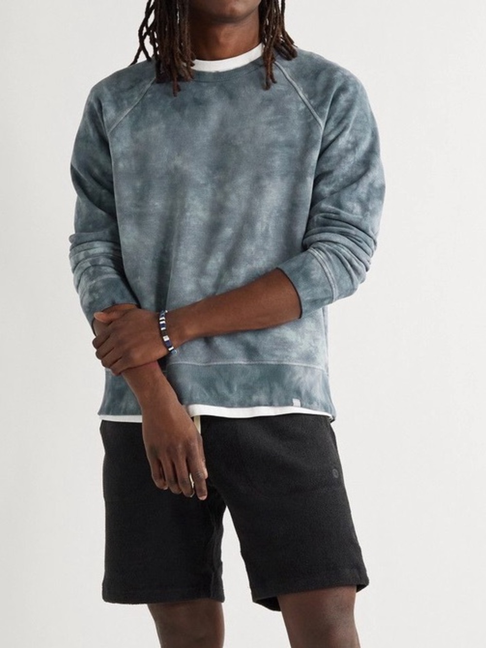Outerknown Tie-Dyed Hemp and Organic Cotton-Blend Jersey Pullover Sweatshirt